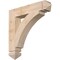 Ekena Millwork Thorton Arts & Crafts Smooth Bracket, Douglas Fir, 3 1/2"W x 20"D x 20"H BKT04X20X20THR03SDF - alternate 1